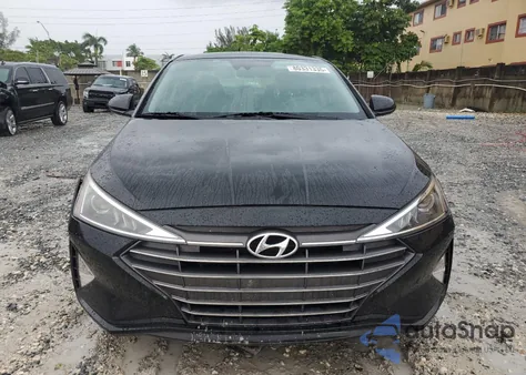 2019 Hyundai Elantra Sel из США, поврежденный, VIN KMHD84LF5KU731063